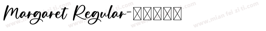 Margaret Regular字体转换